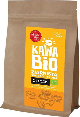 Arabica / Robusta Kaffeemischung 80/20 BIO 250 g - QUBA CAFFE