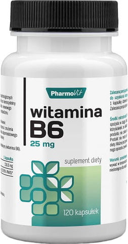 Vitamin B6 25 mg 120 Kapseln PHARMOVIT