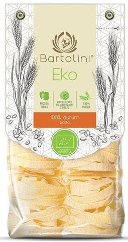 Pasta 100% Hartweizennester Nr. 3 weiße dicke Scheiben BIO 250 g BARTOLINI