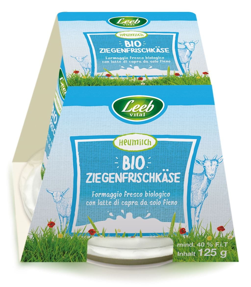 Ziegenkäse 40% BIO 125 g - LEEB VITAL