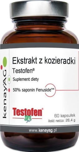 Fenugreek Extract 600 MG Testofen 60 Capsules KENAY – Biolaboratorium