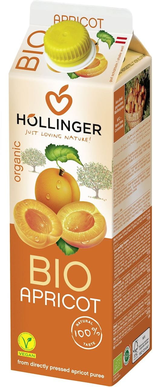 Aprikosennektar BIO 1000 ml - HOLLINGER