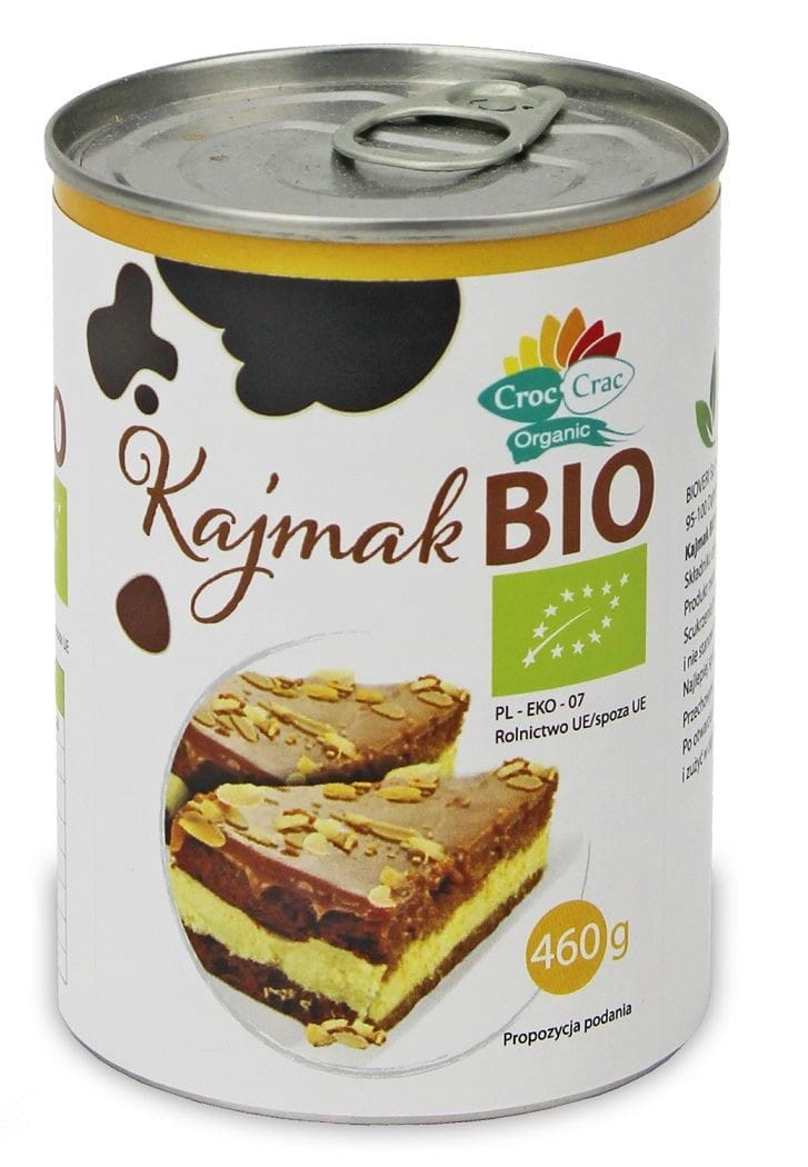 Kajmak Fudge BIO 460 g (Dose) - CROC - CRAC