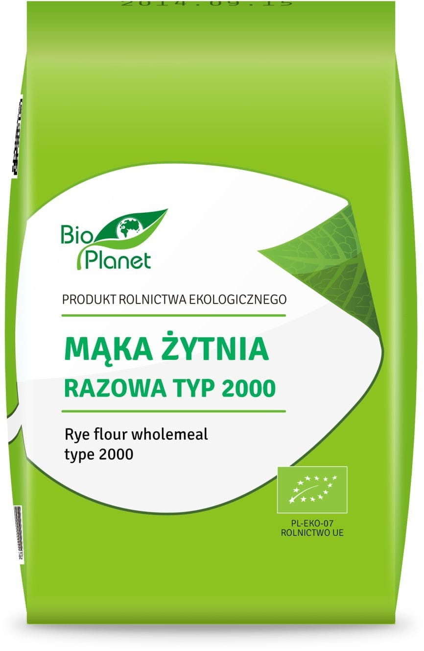 Roggenvollkornmehl Typ 2000 BIO 1 kg - BIO PLANET