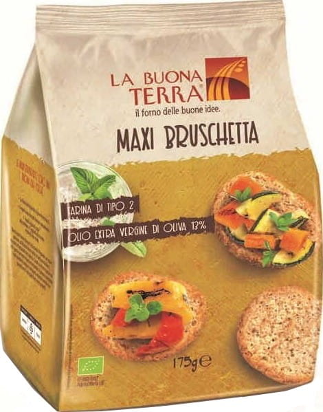 Bruschetta-Brot mit nativem Olivenöl extra BIO 175 g - LA BUONA TERRA