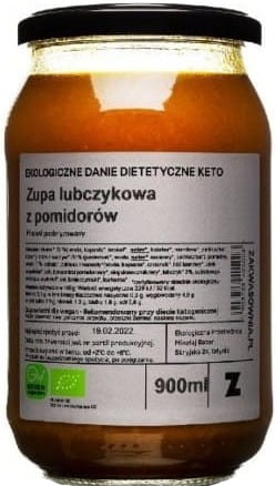 Gemüsesuppe mit Keto-Liebstöckel BIO 900 ml - ORANGE