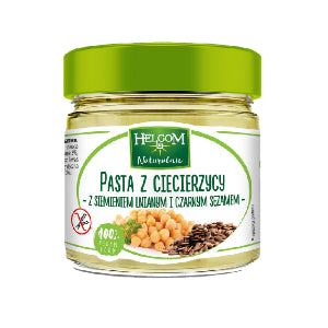 Kichererbsenpaste mit Leinsamen und schwarzem Sesam Helcom 225 ml