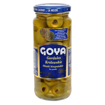 Gordales grüne Oliven entsteint Goya 358ml