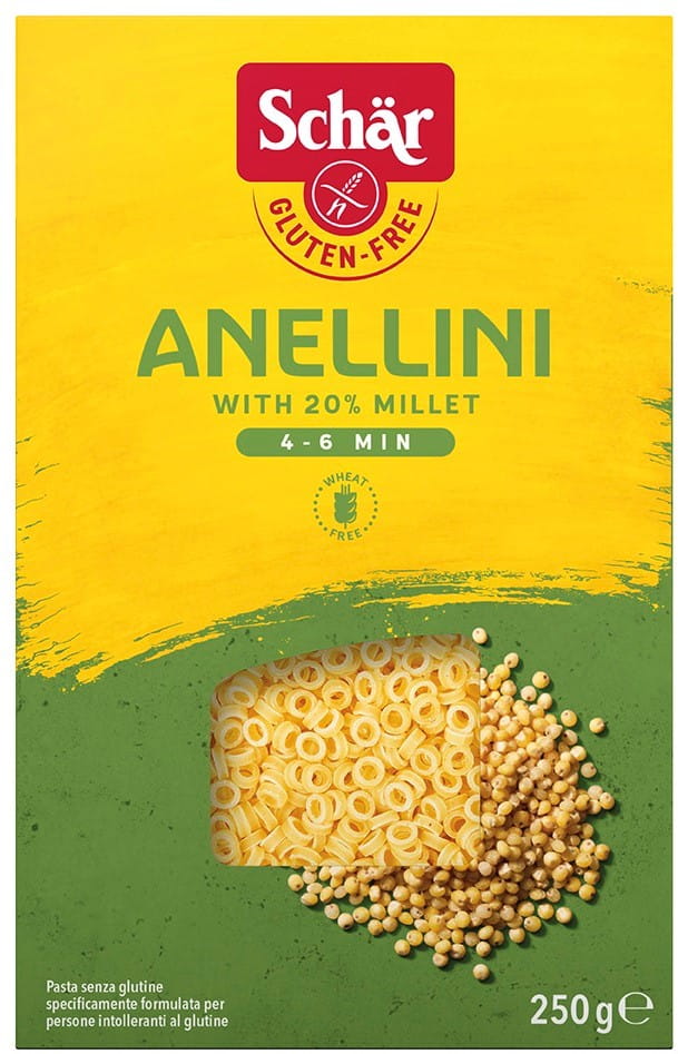 Glutenpaste - freie anellini 250 g SCHÄR