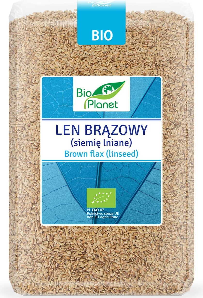 Brauner Flachs (Leinsamen) BIO 2 kg - BIO PLANET