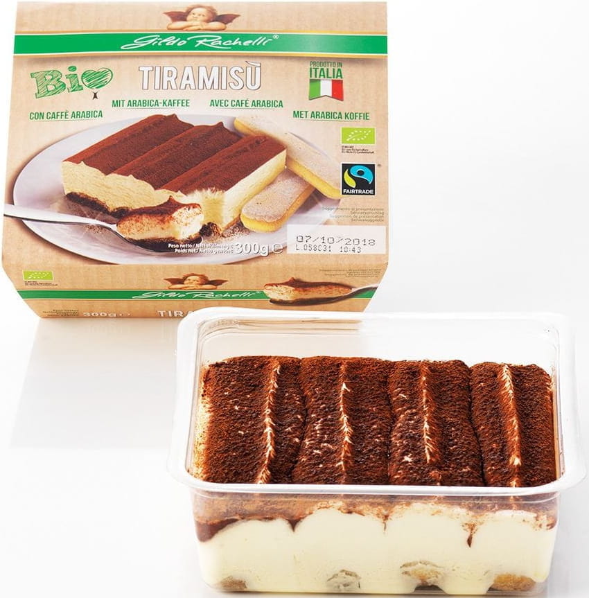 Tiramisu Fair Trade Dessert BIO 300 g - GILDO RACHELLI