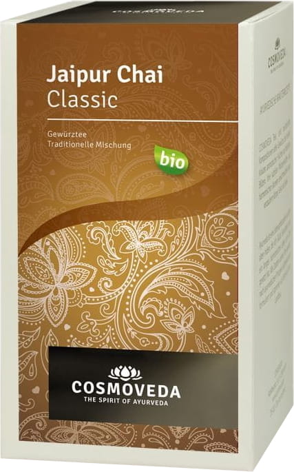 Klassischer Chai-Tee (Jaipur Chai) BIO (20 x 15 g) 30 g - COSMOVEDA