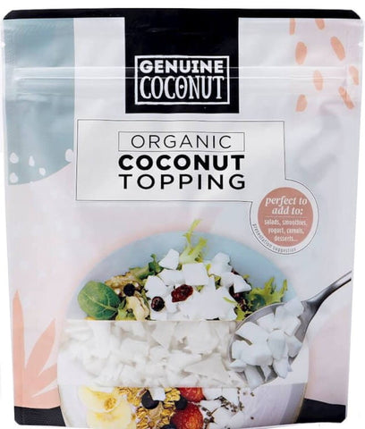 Frisches glutenfreies Kokos-Topping BIO 150 g - ECHTE KOKOSNUSS