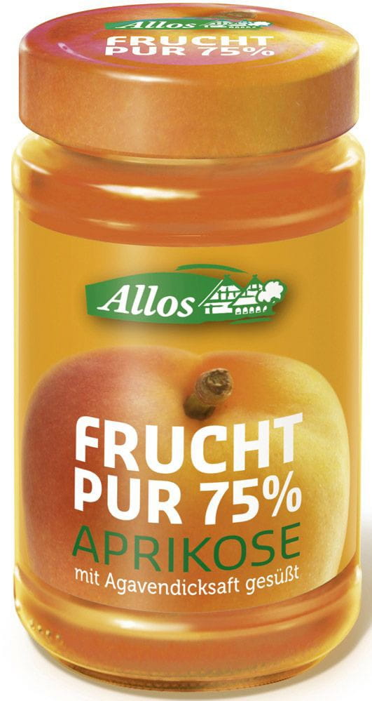 Aprikosenmousse (75% Frucht) BIO 250 g - ALLOS