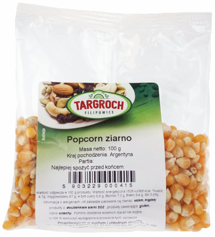 Getreidepopcorn 100g TARGROCH