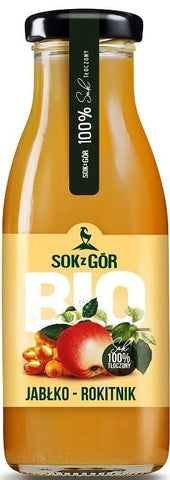 Apfelsaft - Sanddorn BIO 250 ml - SAFT AUS DEN BERGEN