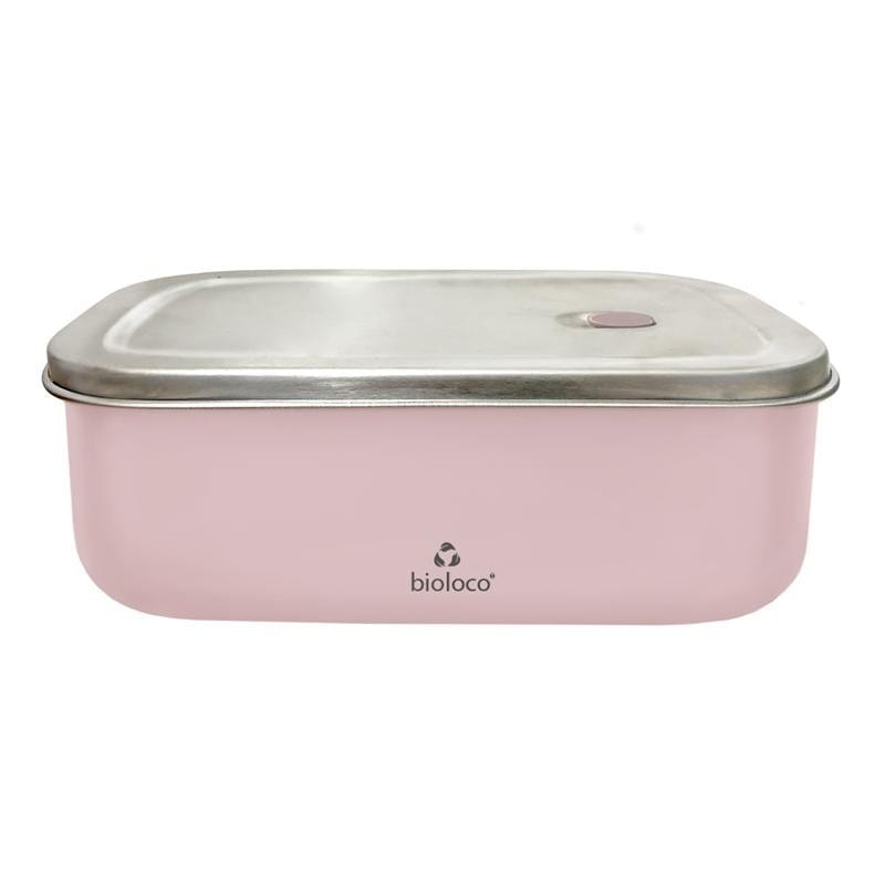 Lunchbox aus Edelstahl mit Fach Rosa 800 ml - CHIC - MIC