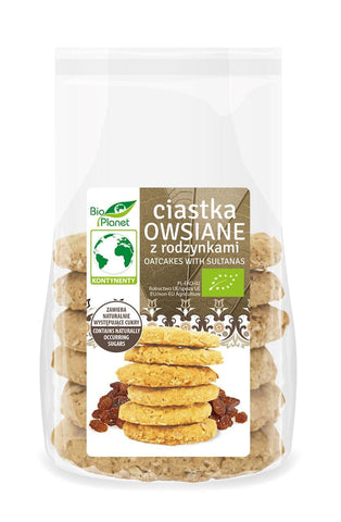 Haferkuchen mit Rosinen BIO 170 g - BIO PLANET