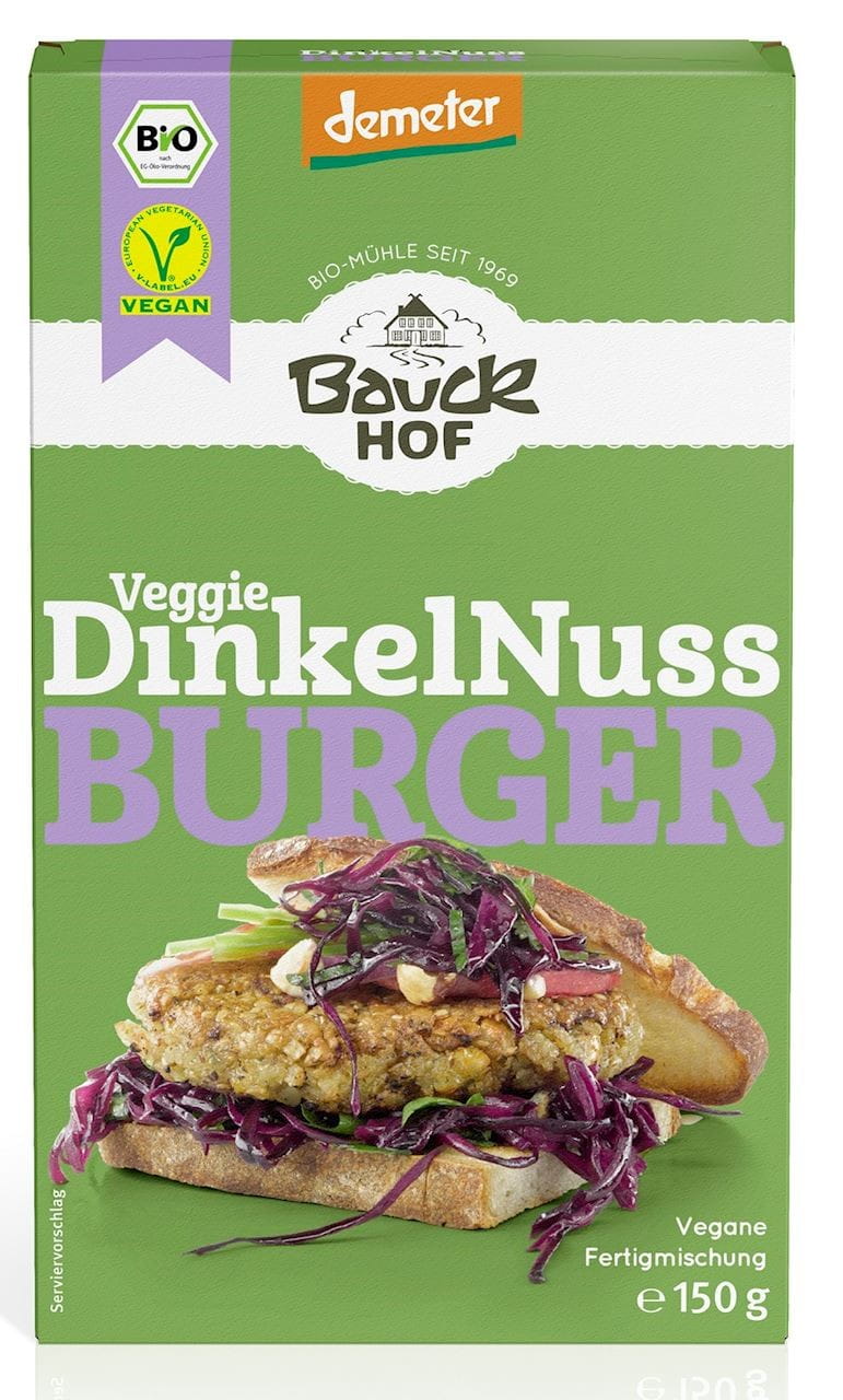 Mix für Müsliburger mit Nüssen BIO 150 g - BAUCK HOF