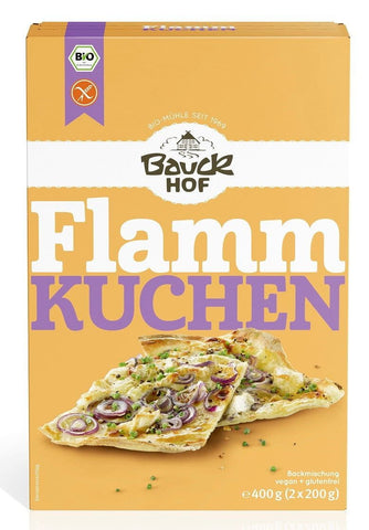 Flammkuchen glutenfreie Mischung zum Backen BIO (2 x 200 g) 400 g - BAUCK HOF