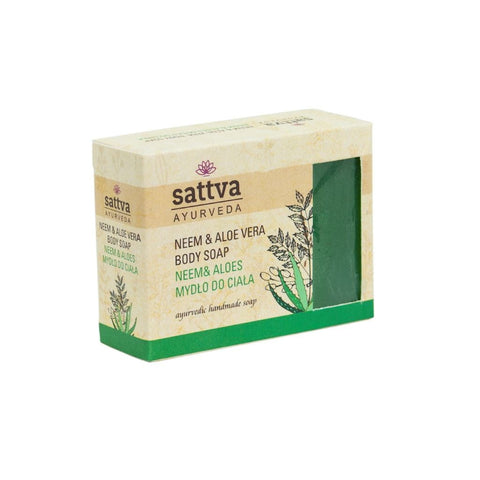 Neem- und Aloe Vera-Seife 125 g - SATTVA