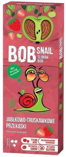 Snack Apfel-Erdbeer-Snacks 30 g BOB SNAIL