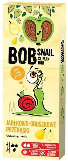 Snack Apfel-Birnen-Snacks 30 g BOB SNAIL