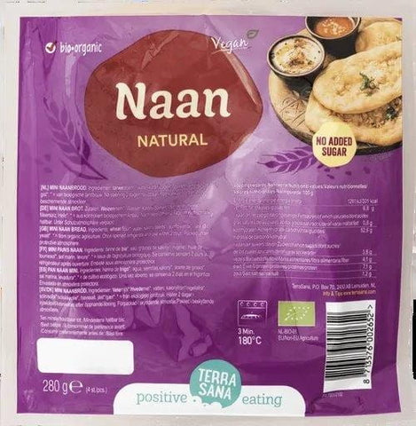 Big Naan Brot BIO 280 g - TERRASANA