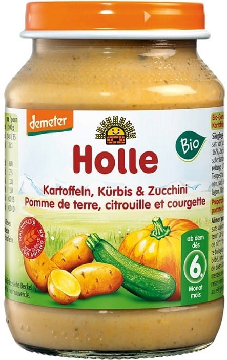 Babygericht Zucchini - Kürbis - Kartoffel BIO 190 g HOLLE