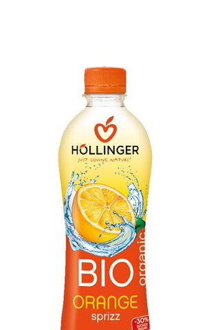 Kohlensäurehaltiges Orangengetränk BIO 500 ml - HOLLINGER