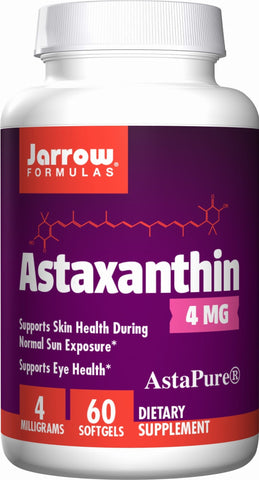 Astaxanthin astapure 4 MG 60 Kapseln JARROW FORMELS