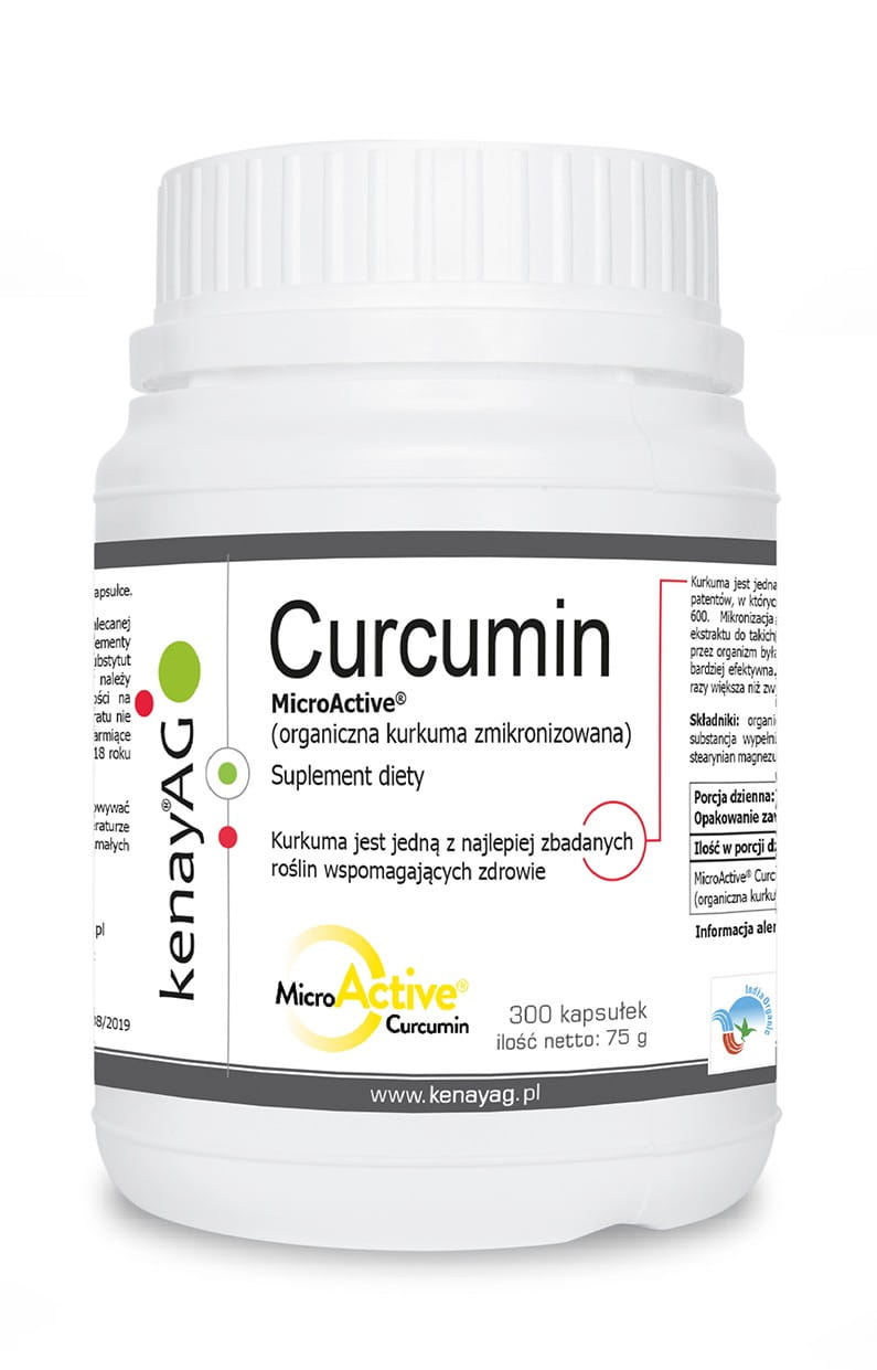 Mikronisiertes Kurkuma-Curcumin 300 Kapseln KENAY