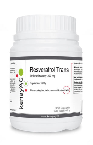 Mikronisiertes Resveratrol 200 MG 300 Kapseln KENAY