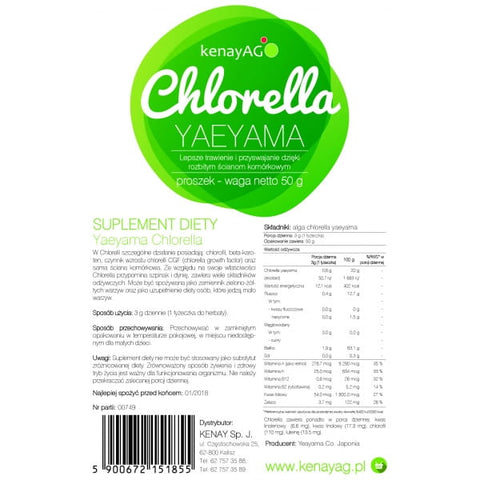 Chlorella Yaeyama 50 g KENAY