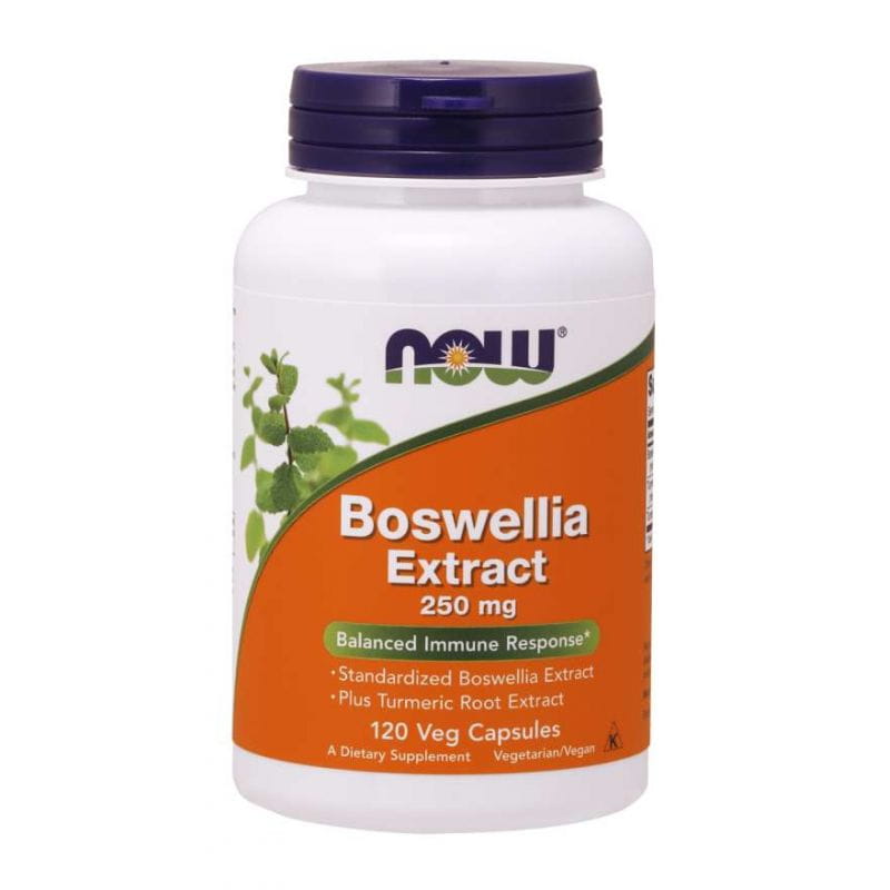 Boswellia 250 MG Kurkuma-Extrakt 120 Kapseln NOW FOODS