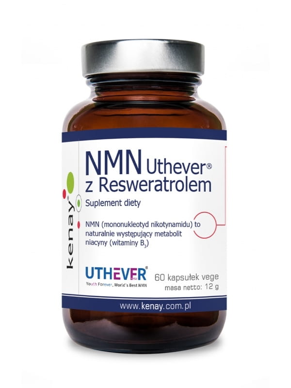 NMN uthever® mit Resveratrol 60 KENAY-Kapseln