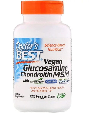 Veganes Glucosamin und Chondroitin und MSM 120 Kapseln von DOCTOR'S BEST