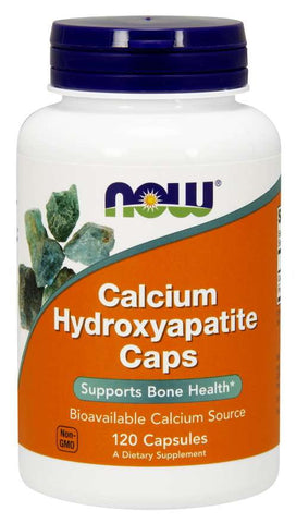 Calciumhydroxyapatit bedeckt Calciumhydroxyapatit 120 Kapseln NOW FOODS