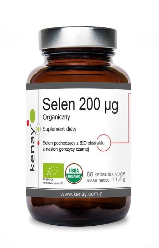 BIO Selen 200 mcg 60 KENAY-Kapseln