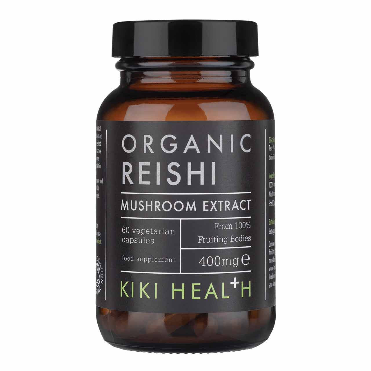 Reishi-Pilz-Extrakt 60 Kapseln von KIKI HEALTH