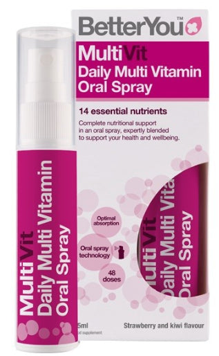 Multivit Multivitaminspray 25 ml BETTERYOU