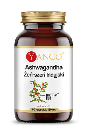 Ashwagandha-Extrakt 10:1 90 Kapseln YANGO