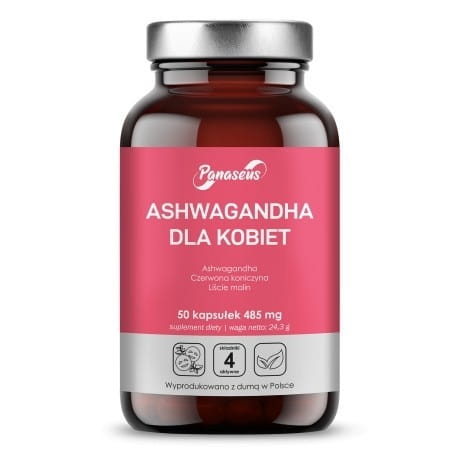 Ashwagandha für Frauen 50 PANASEUS-Kapseln