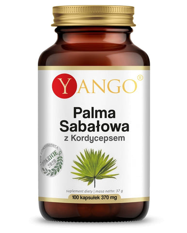 Sägepalme mit Cordyceps-Extrakt 100 Kapseln YANGO