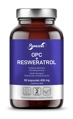 Opt und Resveratrol 50 Kapseln PANASEUS