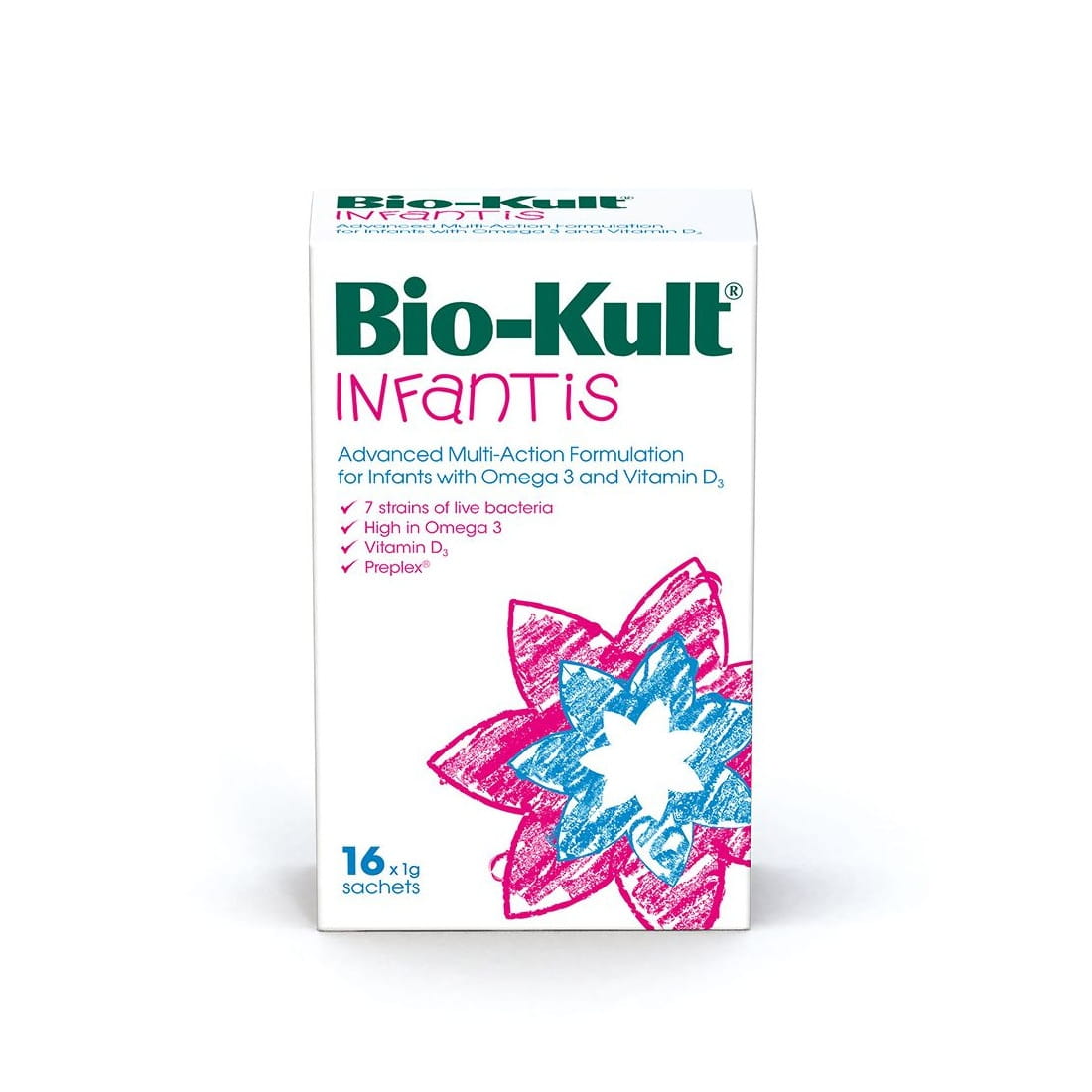 Infantis Probiotika für Kinder und Säuglinge 16 Stück BIO - KULT