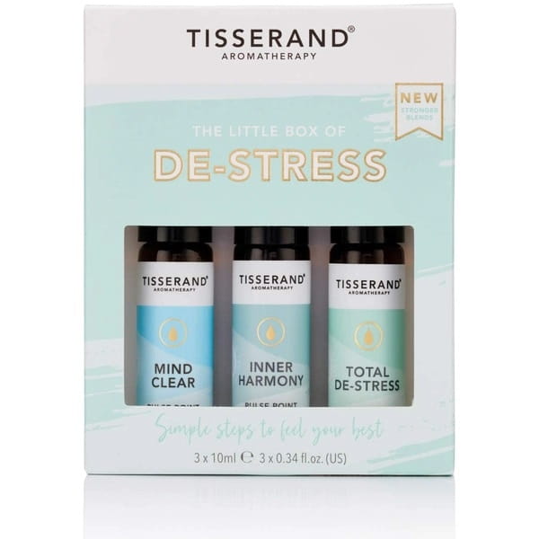 Die kleine Dose De - Stress Set ätherische Öle Roll on zur Entspannung 3 x 10 ml TISSERAND AROMATHERAPIE