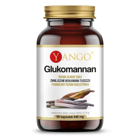 Glucomannan 90 Kapseln YANGO