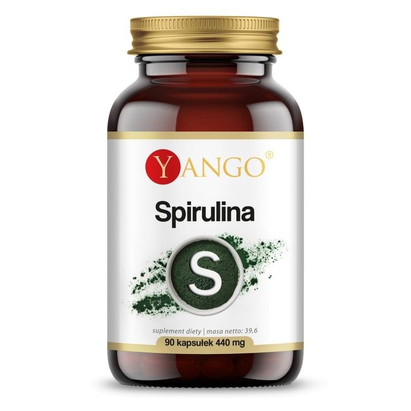 Spirulina 350 MG 90 Kapseln YANGO