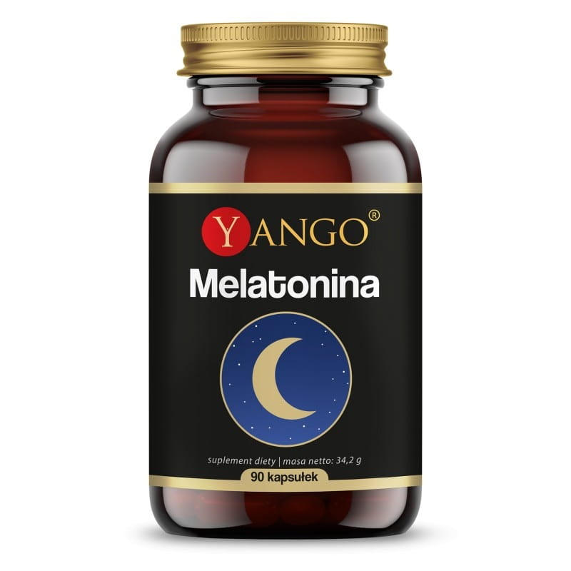 Melatonin 1 MG für den Schlaf 90 Kapseln YANGO